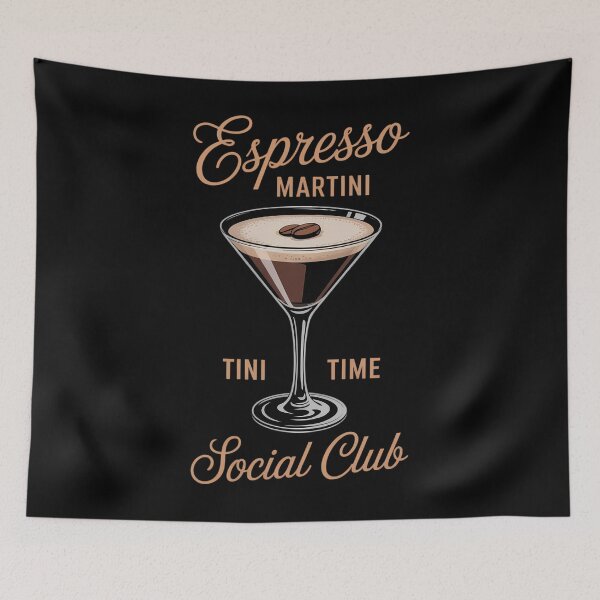 Item preview, Espresso Social Club Drinking Cocktail designed and sold by EllenJast.
