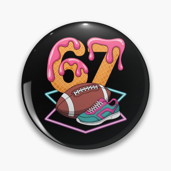 Item preview, 6 7 Six Seven American Football Drip Number 67 Player designed and sold by EllenJast.