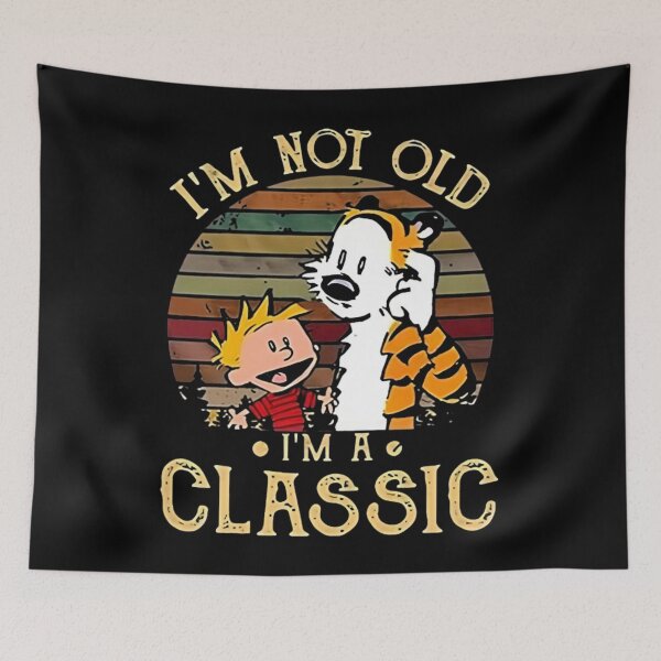 Item preview,  Calvin and hobbes Funny Sticker designed and sold by Carley Peter.