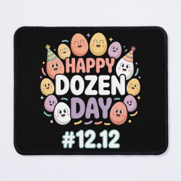 Item preview, Happy Dozen Day December Vibes 12.12 Funny Egg Celebration designed and sold by Slwankol.
