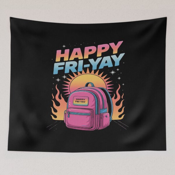 Item preview, Happy Fri-Yay Friday Lover Friyay designed and sold by Slwankol.