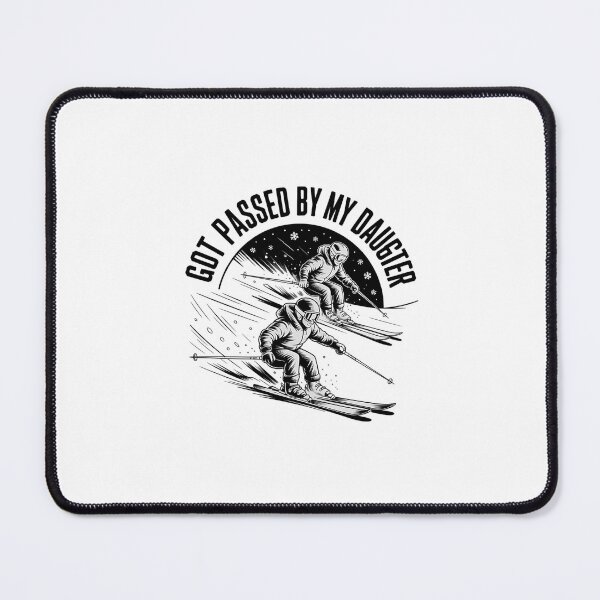 Item preview, Dad Got Passed By My Daughter Funny Skiing Sports designed and sold by Morphologiona.