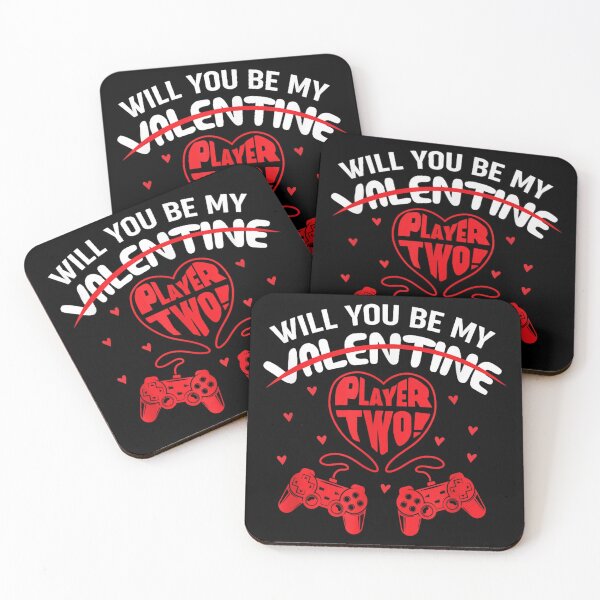 Item preview, Will You Be My Player 2 Valentines Day  designed and sold by Namerreh59Art.