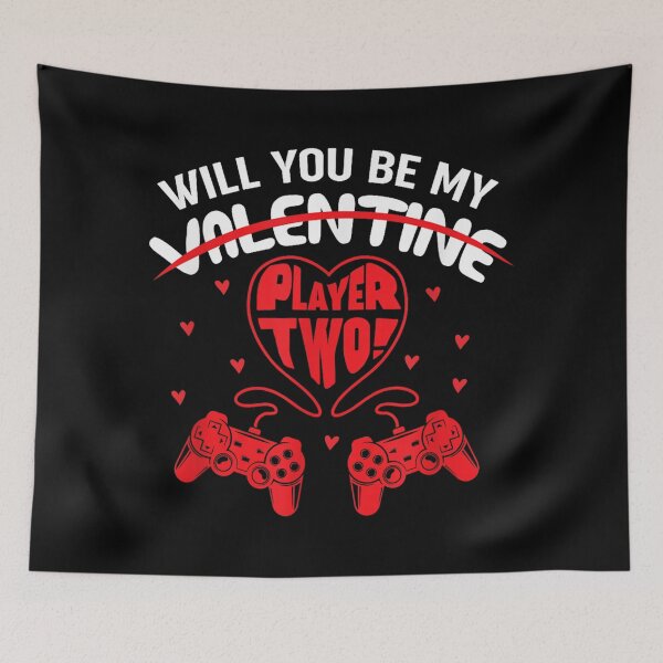 Item preview, Will You Be My Player 2 Valentines Day  designed and sold by Namerreh59Art.