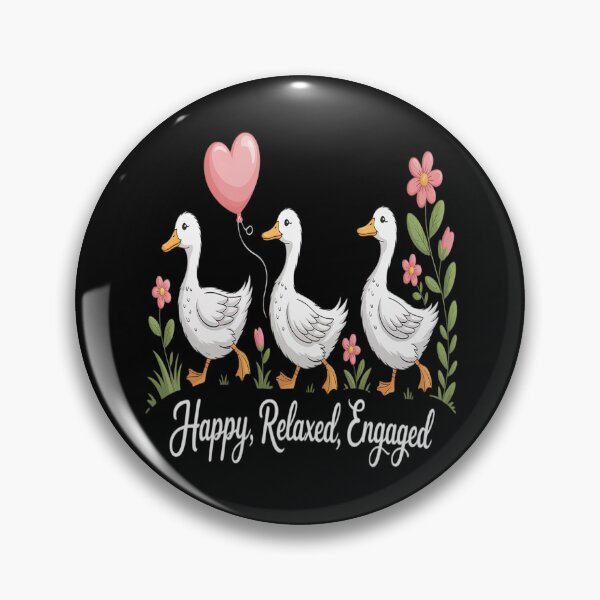 Item preview, Happy Relaxed Engaged Silly Goose Behavior Analyst ABA RBT (1) designed and sold by Slwankol.