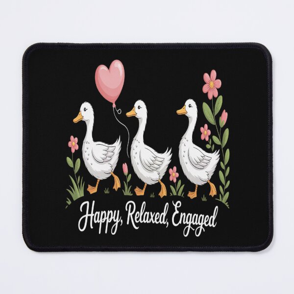 Item preview, Happy Relaxed Engaged Silly Goose Behavior Analyst ABA RBT (1) designed and sold by Slwankol.