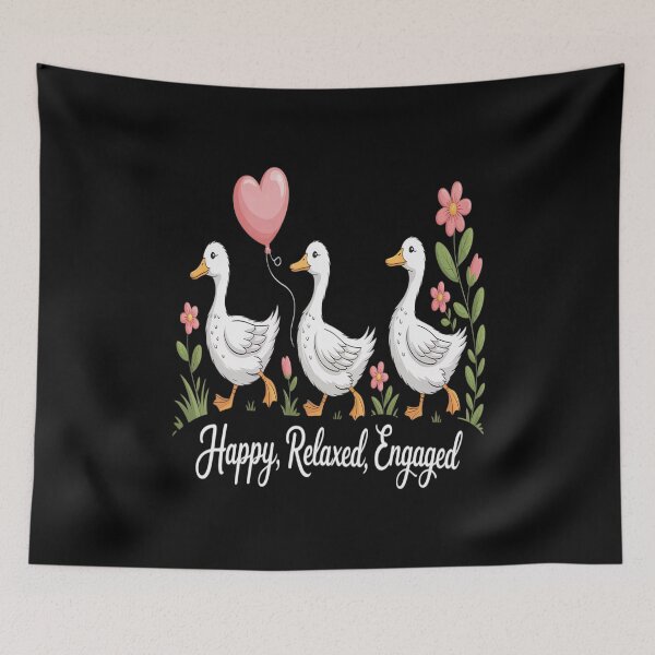 Item preview, Happy Relaxed Engaged Silly Goose Behavior Analyst ABA RBT (1) designed and sold by Slwankol.