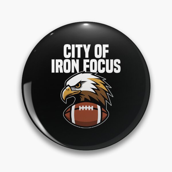 Item preview, CITY OF IRON FOCUS - PHILADELPHIA FOOTBALL designed and sold by KEF Custom.