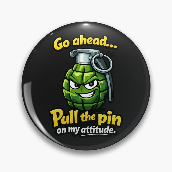Item preview, Pull the Pin on My Attitude designed and sold by FoxBaine Designs.