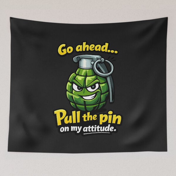 Item preview, Pull the Pin on My Attitude designed and sold by FoxBaine Designs.