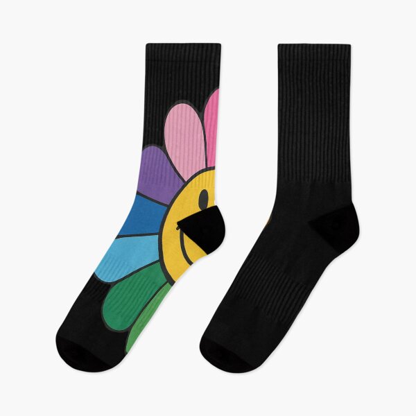 Item preview, Happy Retro Rainbow Flower designed and sold by Slwankol.