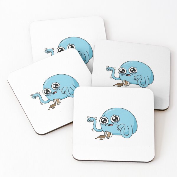 Item preview, Existential Spilled Coffee Blob designed and sold by Tamer ⭐⭐⭐⭐⭐.