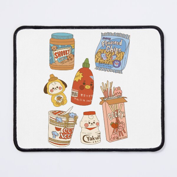 Item preview, Cute Bangtan Baby Food Art Aesthetic Full Piece designed and sold by artkamilla.