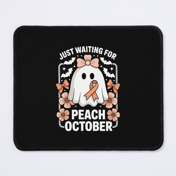 Item preview, October Halloween- Endometrial Cancer Awareness Ribbon designed and sold by EllenJast.