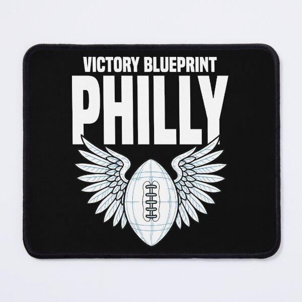 Item preview, PHILLY VICTORIA BLUEPRINT - PHILADELPHIA FOOTBALL designed and sold by KEF Custom.
