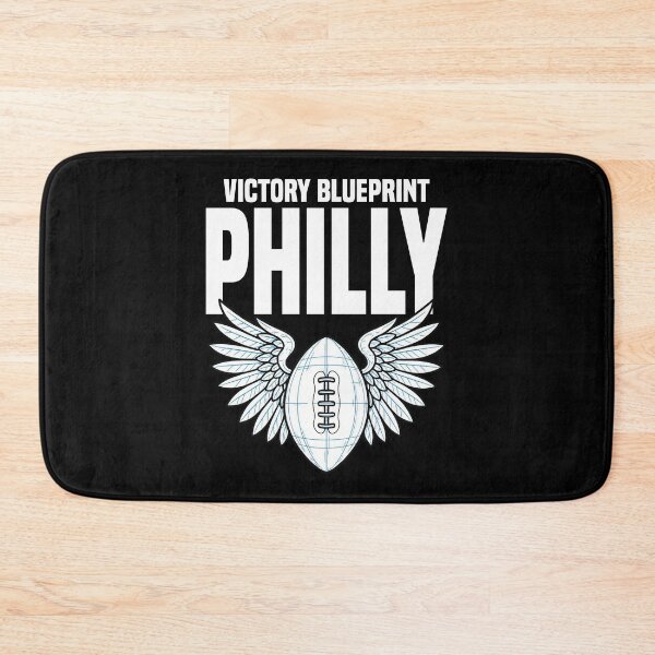 Item preview, PHILLY VICTORIA BLUEPRINT - PHILADELPHIA FOOTBALL designed and sold by KEF Custom.