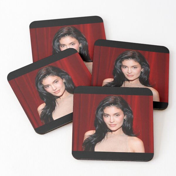 Item preview, Kylie Jenner Red Curtain Glamour - Romantic Sheer Fashion Portrait designed and sold by AidanToma.