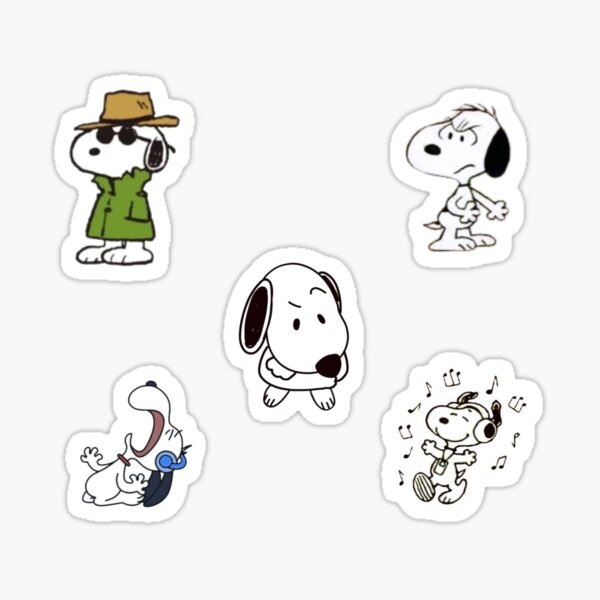 snoopy collection of memes Sticker