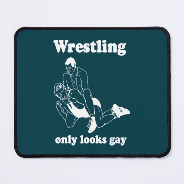 Aperçu de l'œuvre Le catch n'a que l'air gay créée et vendue par Michelleuddoth.