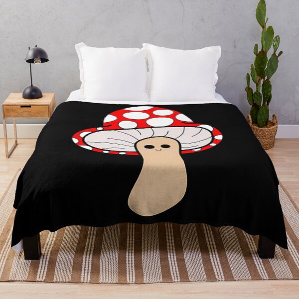 Item preview, Cute Smiling Red Mushroom designed and sold by sielmadahurud.