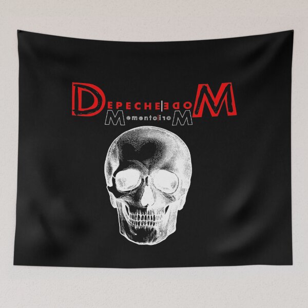 Item preview, Depeche Mode Memento Mori Skull - Dark Gothic Synth Pop Art designed and sold by AidanToma.