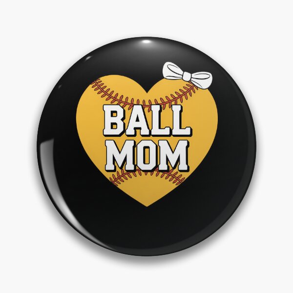 Item preview, Mamá Pelota Corazón Béisbol Softbol Mamá Mujeres Día de la Madre designed and sold by Morphologiona.