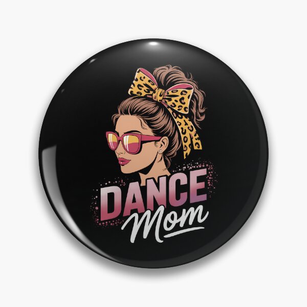 Item preview, Dance Mom Leopard Messy Bun Bleached Women Mother's Day designed and sold by Morphologiona.