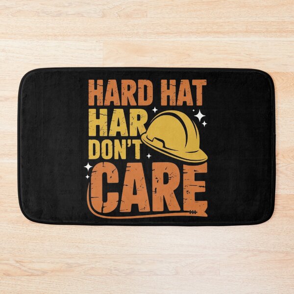 Item preview, Hard Hat Hair Don't Care Construction Manager Foreman designed and sold by genkihikki.
