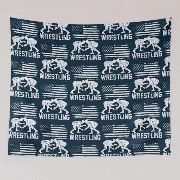 Item preview, American Flag Wrestling Usa Flag Wrestling Oversized  designed and sold by Michelleuddoth.
