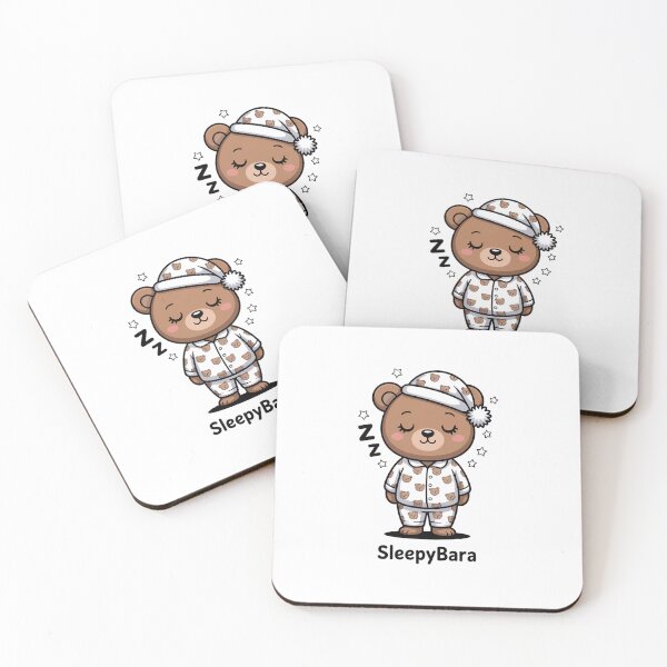 Item preview, Animals Graphic Sleepybara Cute Cozy Capybara White designed and sold by EllenJast.