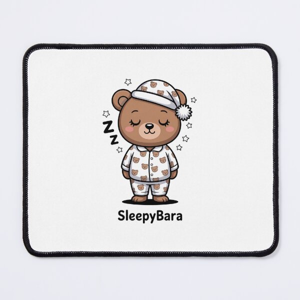 Item preview, Animals Graphic Sleepybara Cute Cozy Capybara White designed and sold by EllenJast.