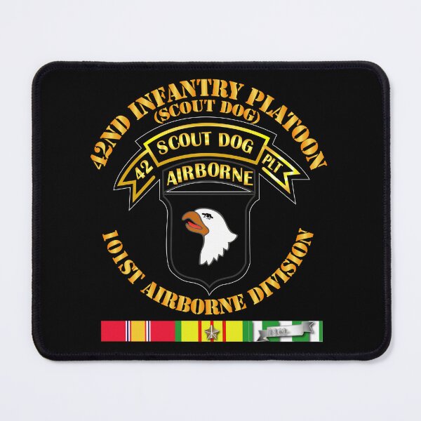 Item preview, Army - 42nd Infantry Platoon - Scout Dog - w VN SVC designed and sold by Military Insignia Products.