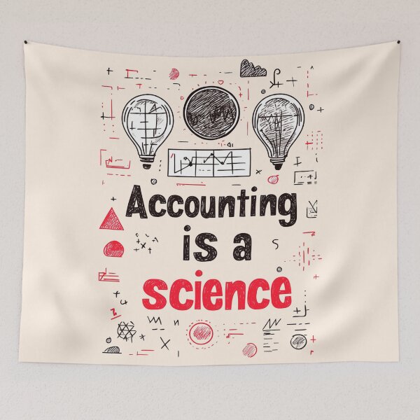 Item preview, Accounting Is A Science Bulb Doodles designed and sold by SyberGen.