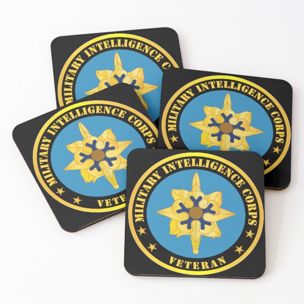 Item preview, Army - Military Intelligence Corps Branch Veteran designed and sold by Military Insignia Products.