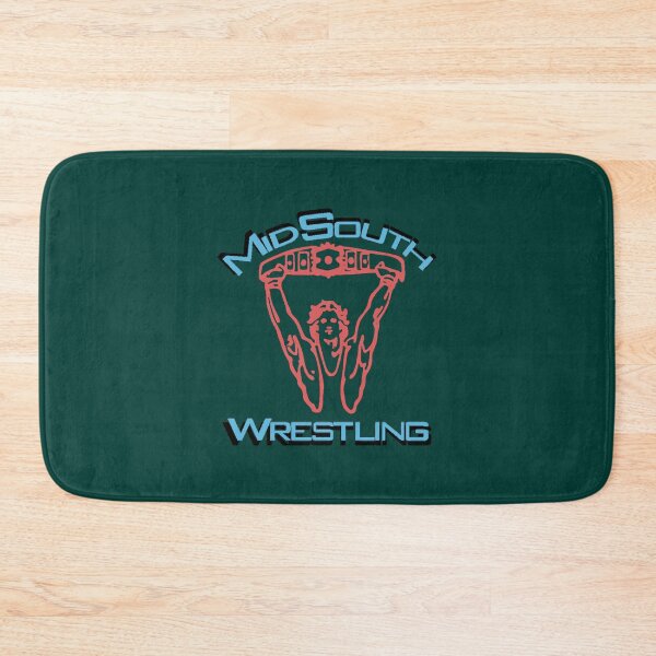 Aperçu de l'œuvre Sensibilisation au cancer du sein Mid-South Championship Wrestling créée et vendue par Michelleuddoth.