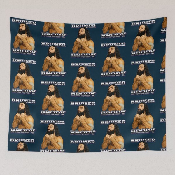 Item preview, Bruiser Brody designed and sold by Michelleuddoth.