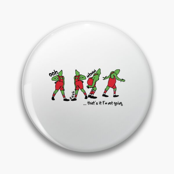 Item preview, Grinch That's It I'm Not Going Red  designed and sold by enamalbjerdekx.
