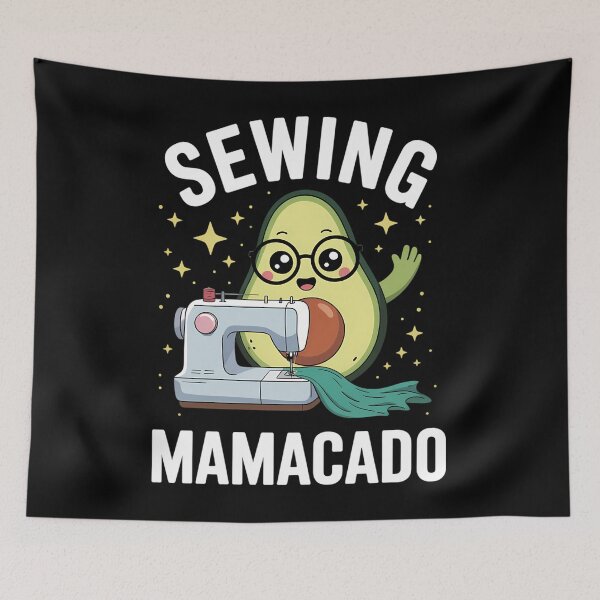 Item preview, Sewing Mamacado Avocado Mom Sew Mothers Day Funny designed and sold by Morphologiona.