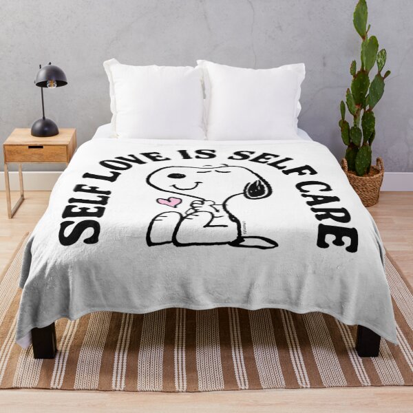 Item preview, Peanuts - Snoopy Heart Self Love Is Self Care  designed and sold by enamalbjerdekx.