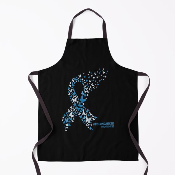 Item preview, Colon Cancer Awareness Colonoscopy Blue Ribbon Butterflies designed and sold by Catharsiscath.