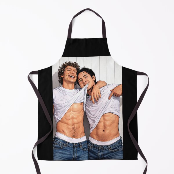 Item preview, Connor Storrie and Hudson Williams looking relaxed (fan art) designed and sold by PopCultureAndStuff.