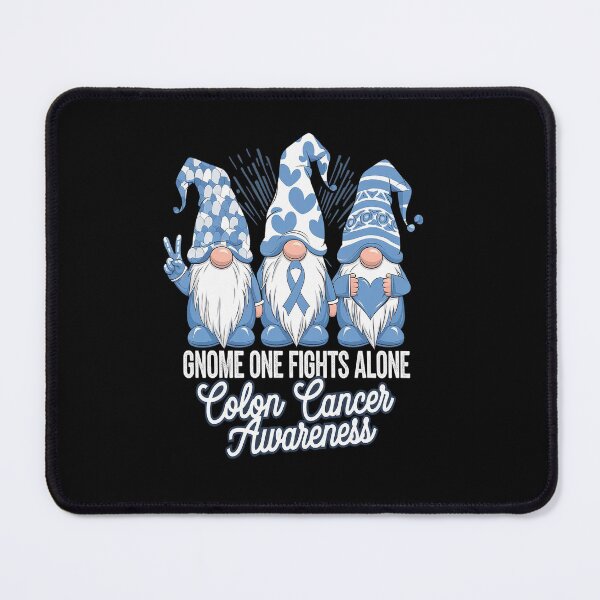 Item preview, Colon Cancer Awareness Month Blue Ribbon Gnomies designed and sold by Catharsiscath.