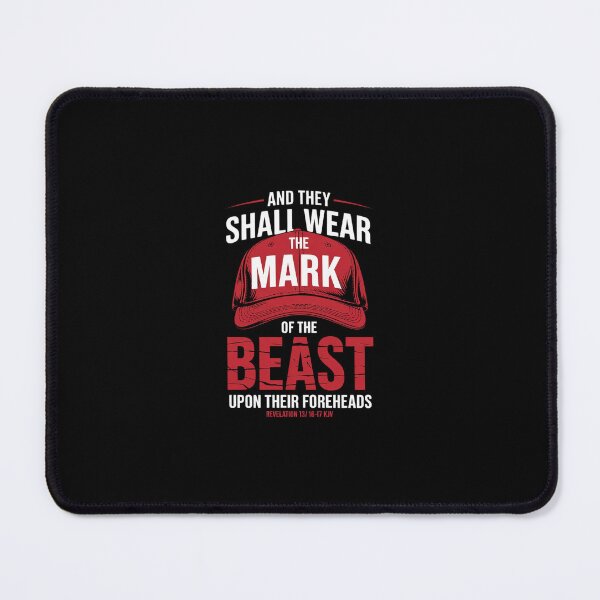 Item preview, Anti Trump Mark Of The Beast Red Hat Liberal designed and sold by SyntaxClaw.
