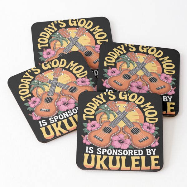 Item preview, Hawaiian Ukulele Uke Today's Good Mood is Sponsored designed and sold by genkihikki.