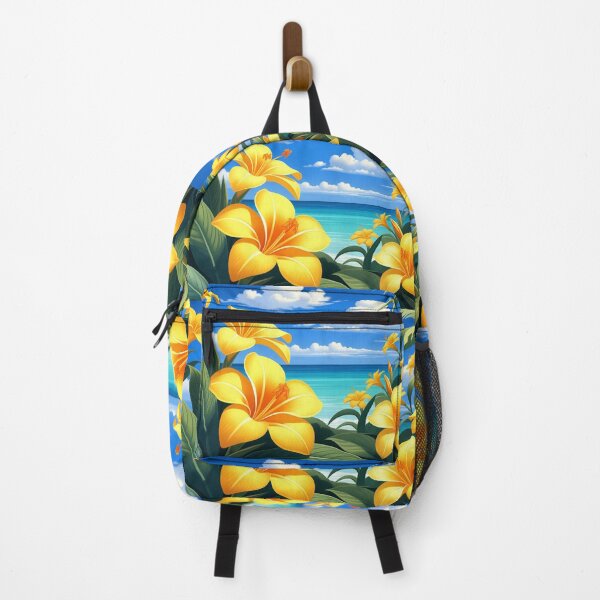 Artikelvorschau, Gelbe Frangipani, tropische Strandblumen entworfen und verkauft von SassyArtistry.