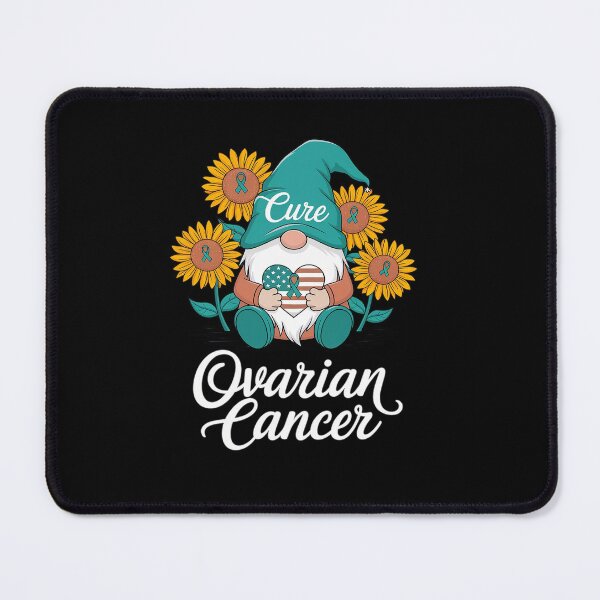 Item preview, Cure Ovarian Cancer Awareness Day Fighter Gnome Teal Ribbon designed and sold by Catharsiscath.