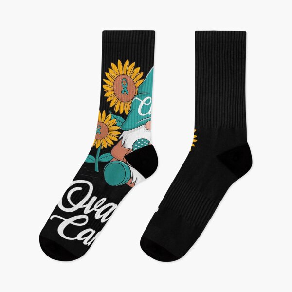 Item preview, Cure Ovarian Cancer Awareness Day Fighter Gnome Teal Ribbon designed and sold by Catharsiscath.