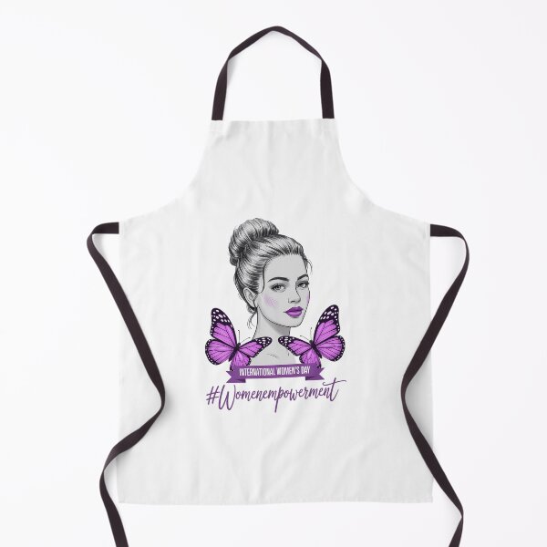 Item preview, Happy International Women's Day Purple Butterflies 8th March designed and sold by EllenJast.