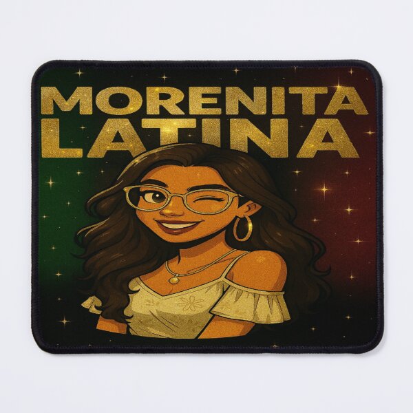 Item preview, Morenita Latina – Sparkling Heritage & Glam Portrait Design designed and sold by "TXSiSsY's TRIUMPH BY GRACE".