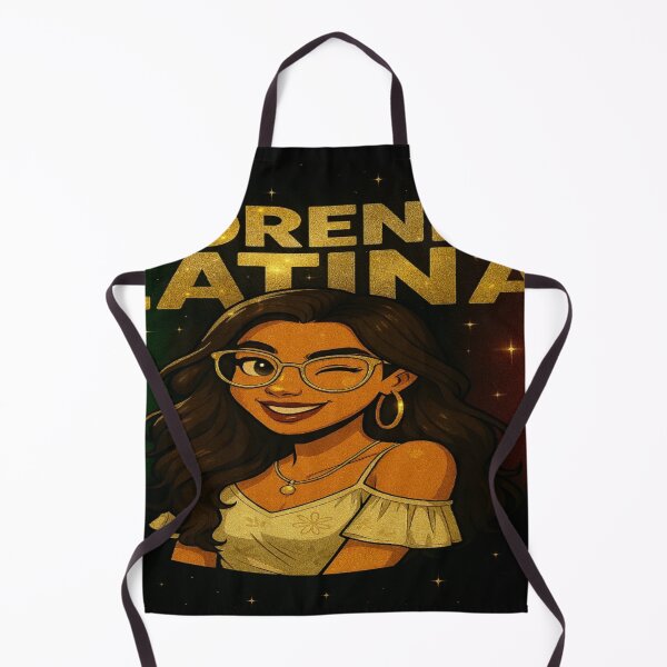 Item preview, Morenita Latina – Sparkling Heritage & Glam Portrait Design designed and sold by "TXSiSsY's TRIUMPH BY GRACE".